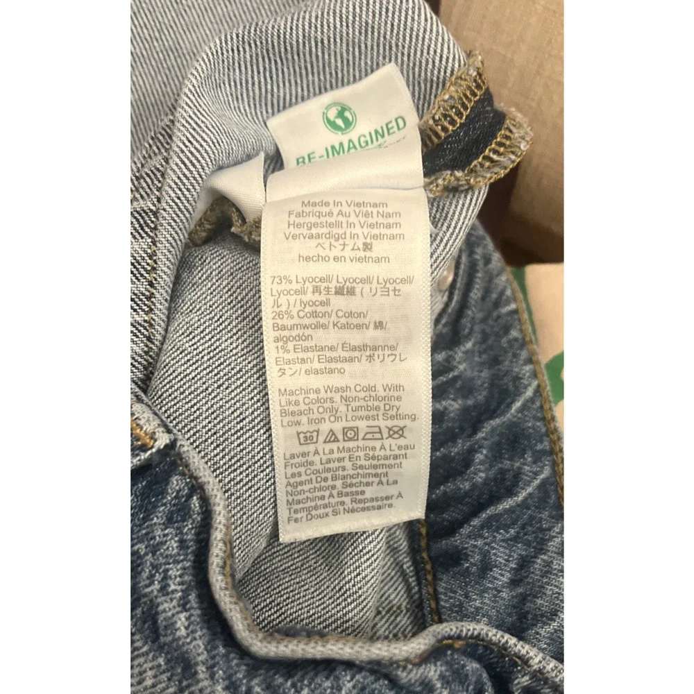 J. Crew Camp-Pocket Wide Leg Jeans For Women Size 27 Medium Wash